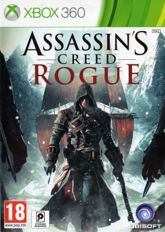 Assassin's Creed Rogue box art for Xbox 360